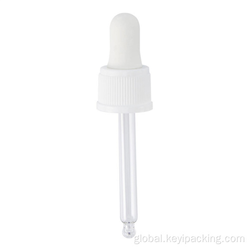 Glass pipette dropper for cylinder dropper bottle